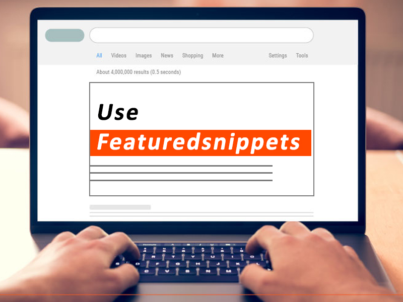 Use Featured snippets