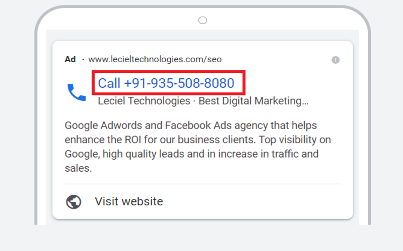 call-only google ads